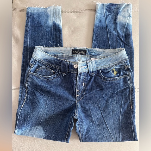 Baby Phat Denim - Baby Phat Iconic Distressed Blue Skinny Jeans